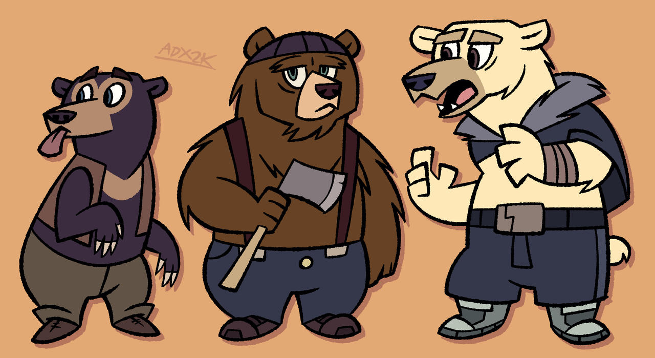 Bear Deviantart Rapper Bears by ArtDexo2000 on DeviantArt