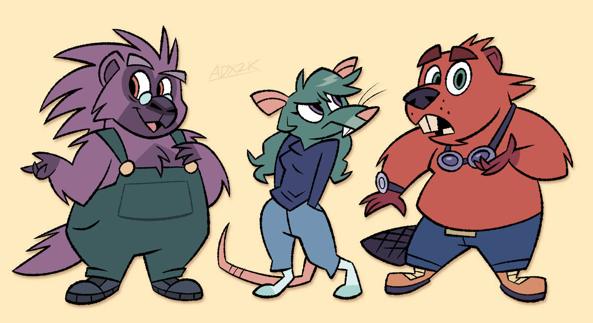 Rodents by ArtDexo2000 on DeviantArt