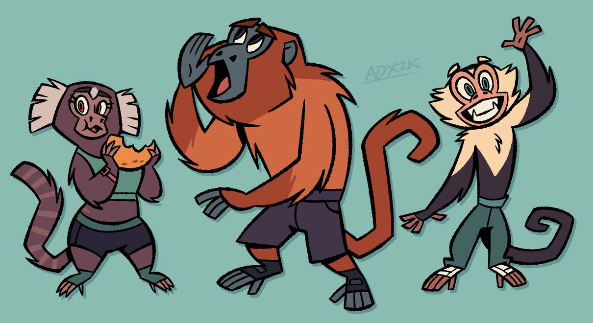 Deviantart 2007 Monkey New World Monkeys by ArtDexo2000 on DeviantArt