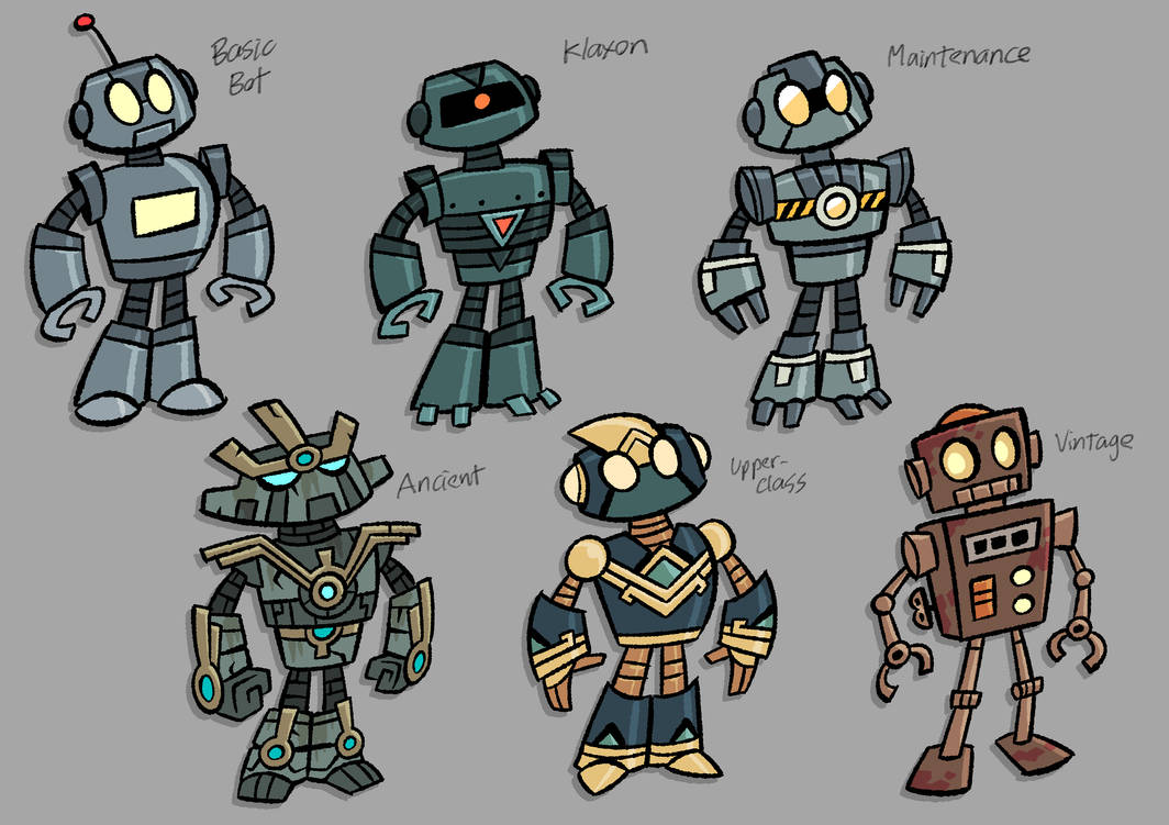 Robot Styles by ArtDexo2000 on DeviantArt