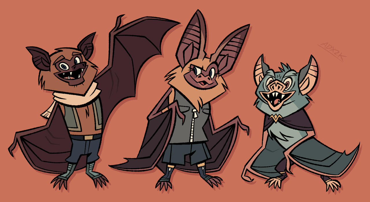 Bats by ArtDexo2000 on DeviantArt