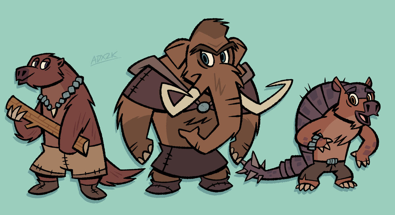 Prehistoric Mammals by ArtDexo2000 on DeviantArt