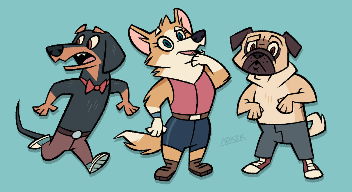 Dogs 2 by ArtDexo2000 on DeviantArt