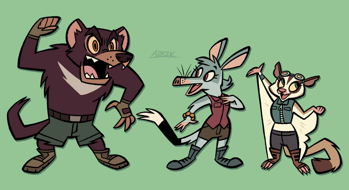 Marsupials 2 by ArtDexo2000 on DeviantArt