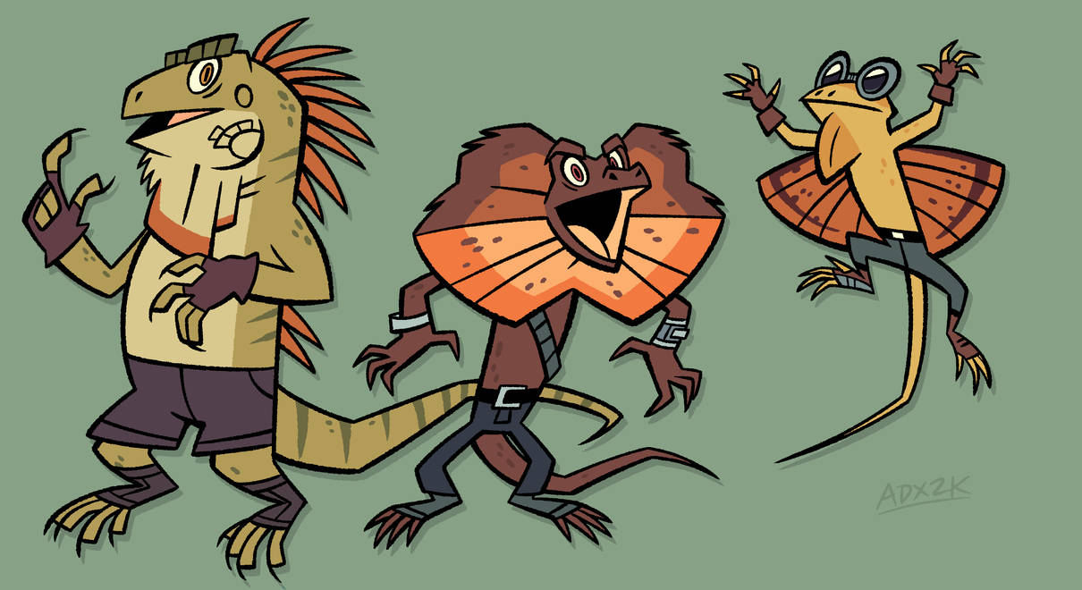 Lizards 3 by ArtDexo2000 on DeviantArt