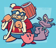 Kirby, Dedede, Escargoon