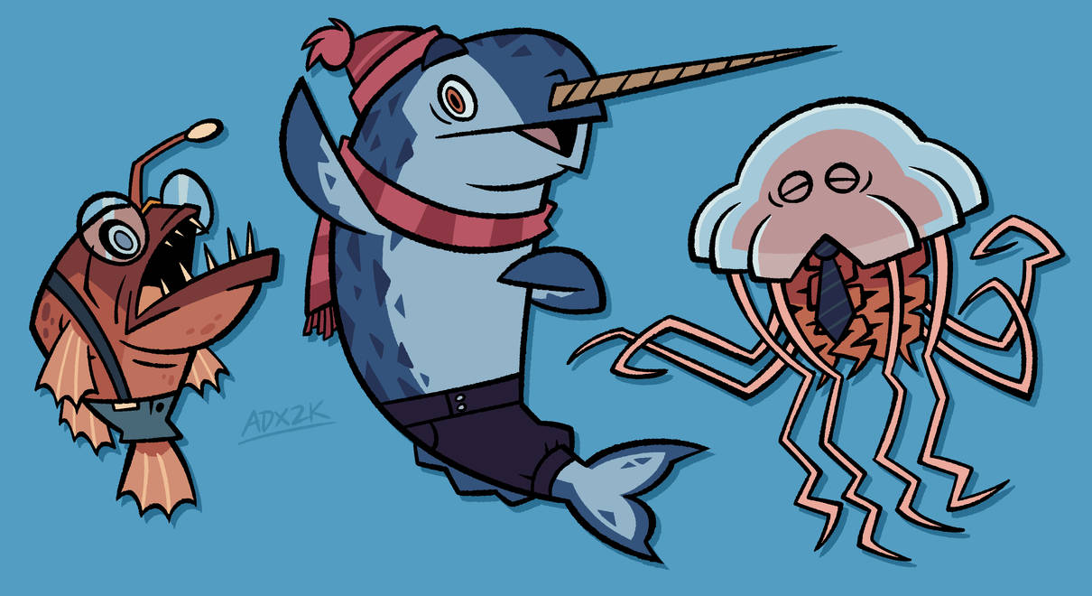 Marine Life by ArtDexo2000 on DeviantArt
