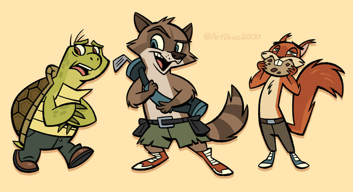 ACR - Over the Hedge by ArtDexo2000 on DeviantArt