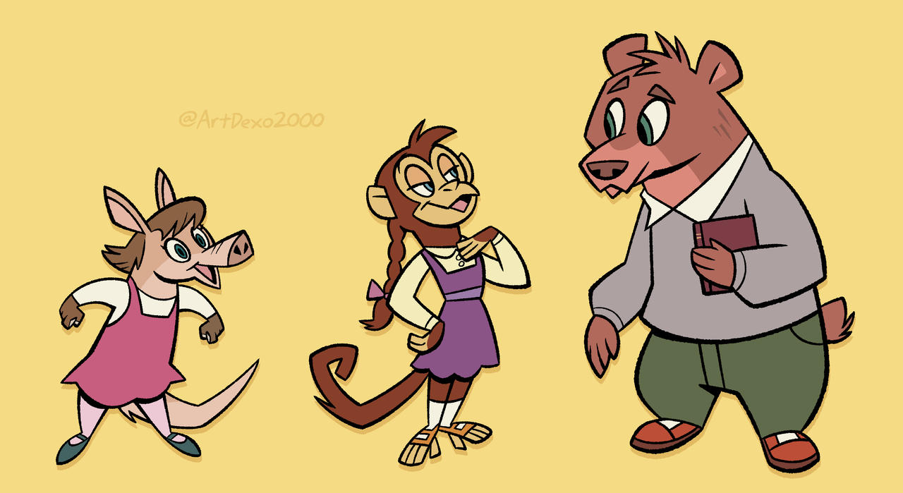 More Arthur Characters by ArtDexo2000 on DeviantArt