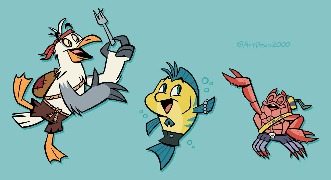 ACR - The Little Mermaid by ArtDexo2000 on DeviantArt