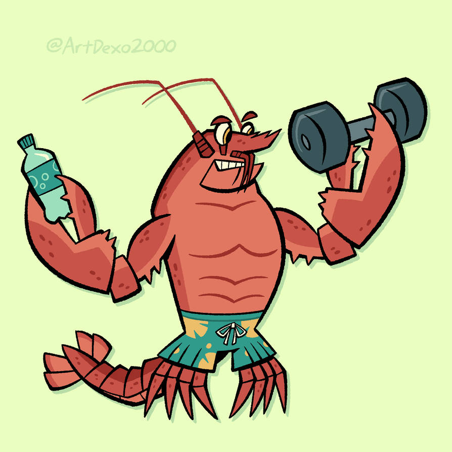 ACR - Spongebob Squarepants - Larry by ArtDexo2000 on DeviantArt