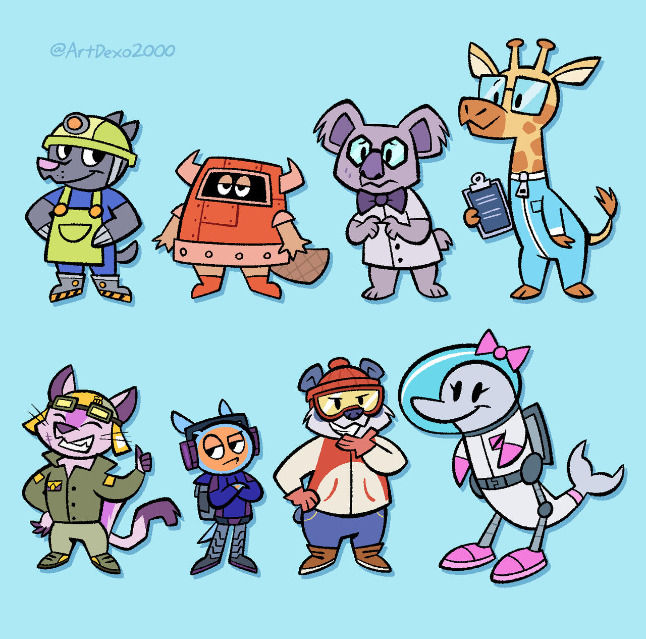 Scratchboydeviant Lineup Tunnel Troubles - ScratchboyDeviant by ArtDexo2000 on DeviantArt
