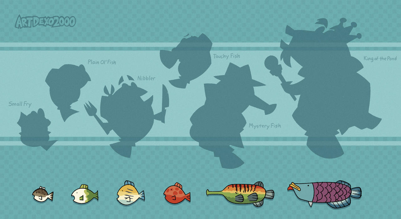 Now on Patreon - Wii Play Fish by ArtDexo2000 on DeviantArt