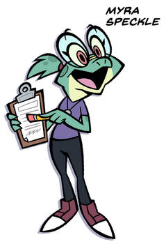 Myra Speckle Character Art