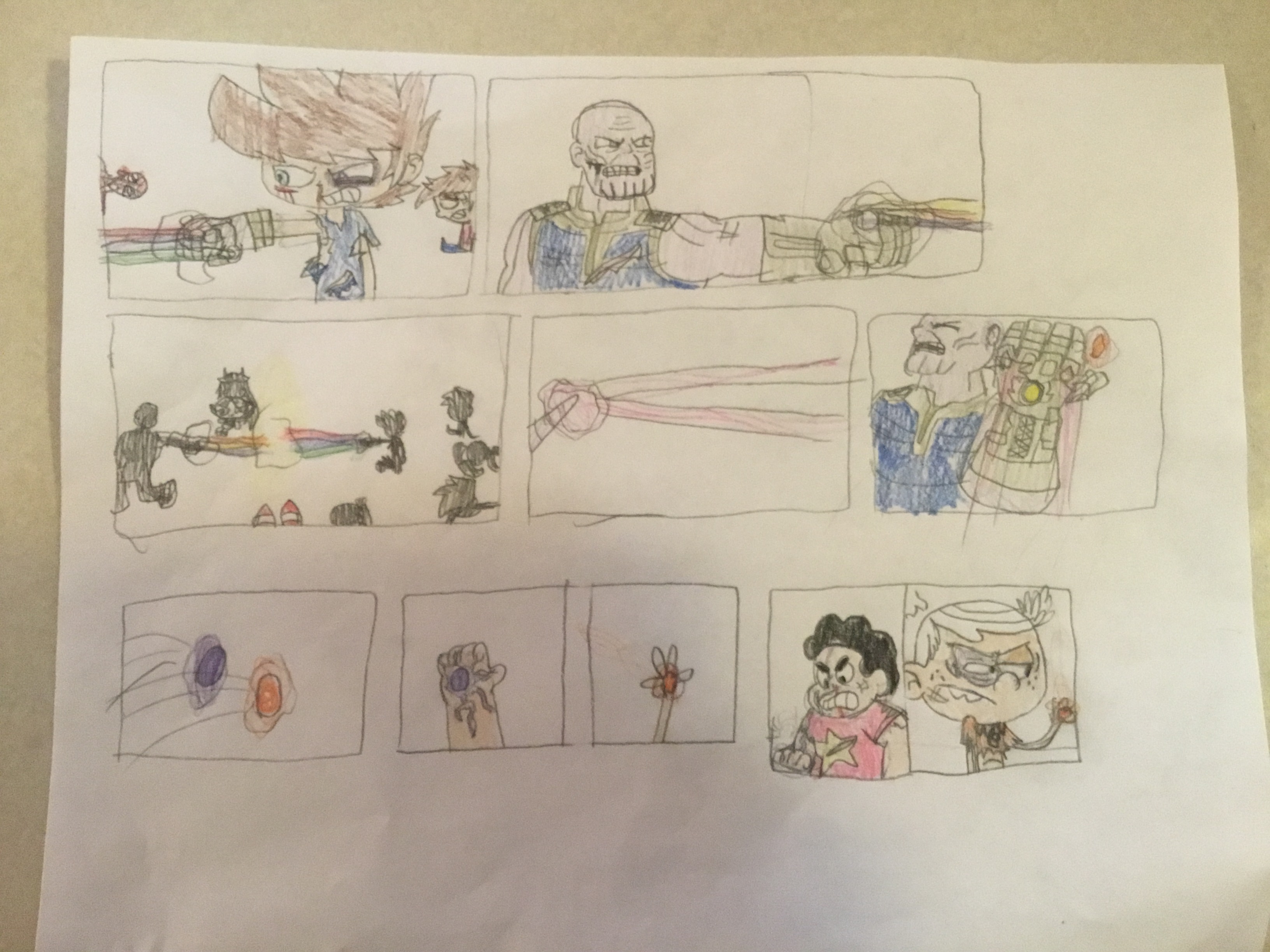 Crossover Adventures: Infinity War Ending part 1 by Bluespider17 on ...