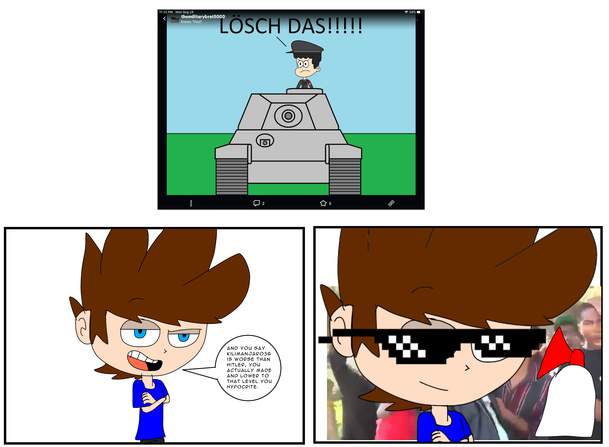 Bro rage quit too💀 #eddsworld #eddsworldsurfandturfwars #crabs