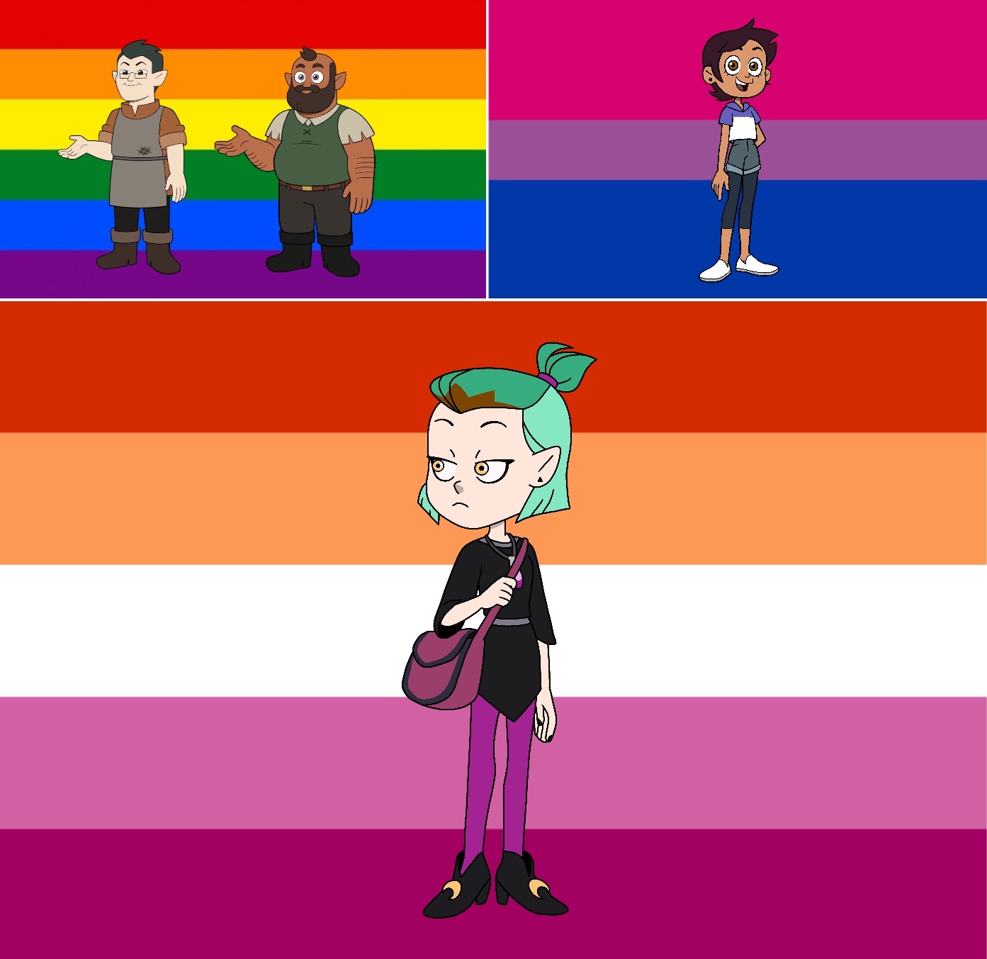 The cast of the Owl House, ranked from Gay to Straight (Updated!) :  r/TheOwlHouse