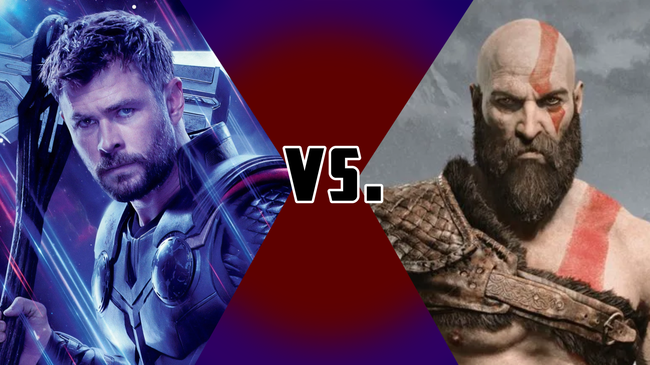 MBG on X: Kratos vs Thor  / X