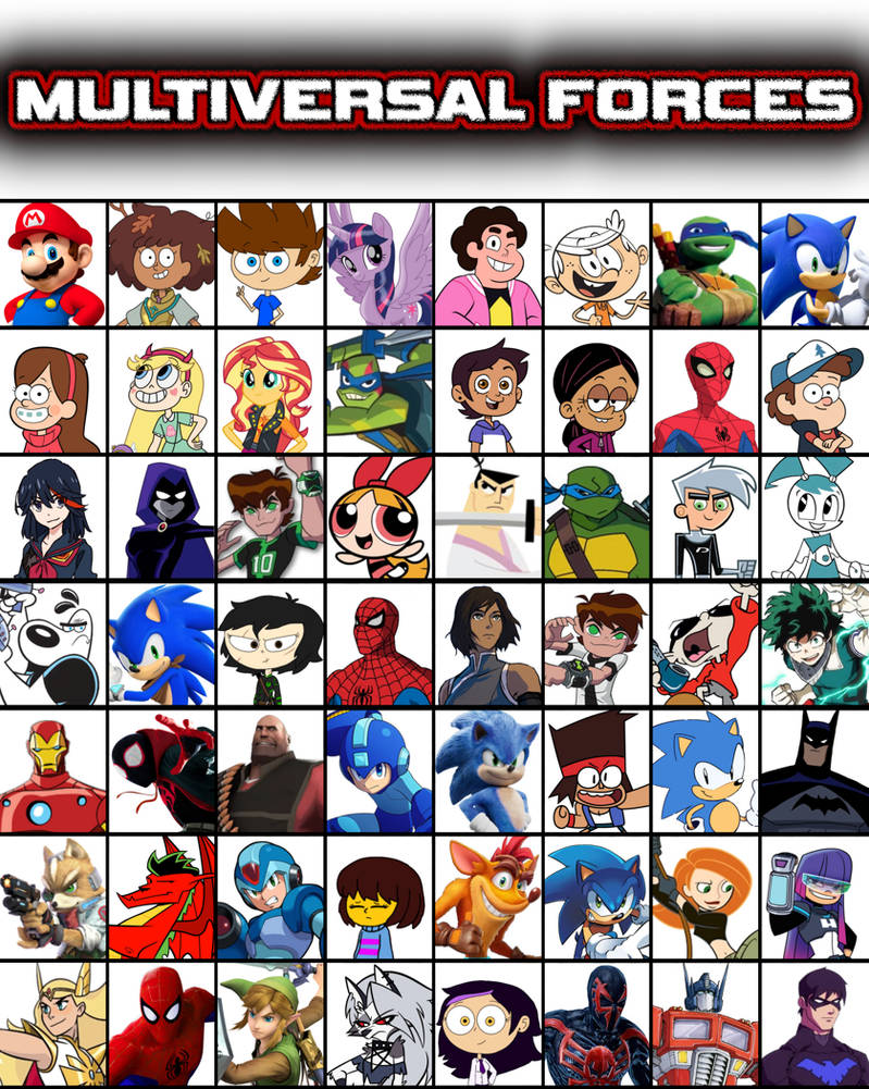 Multiversal Forces - Heroes by Bluespider17 on DeviantArt