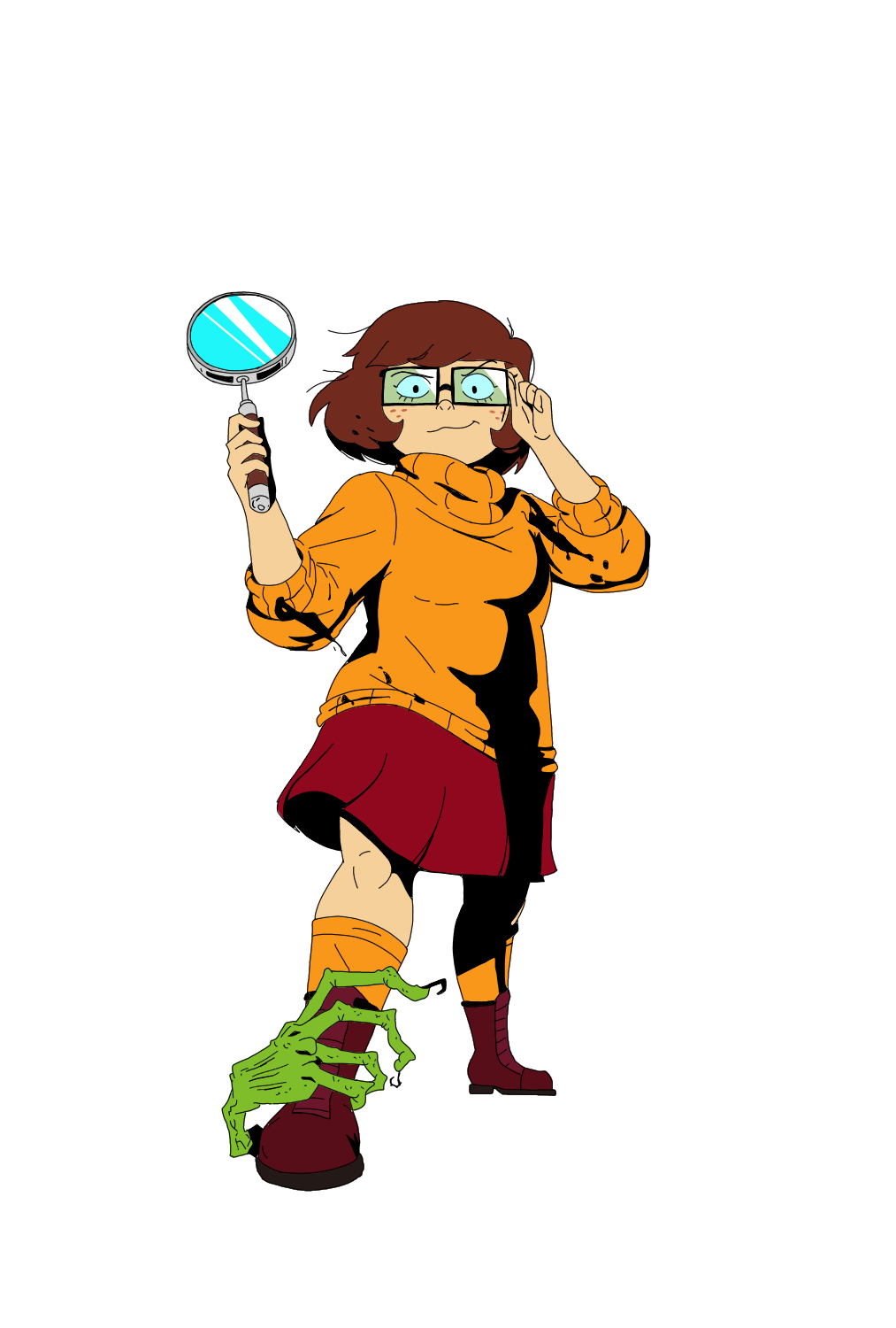 My Velma 2023 Redesign by Bluespider17 on DeviantArt