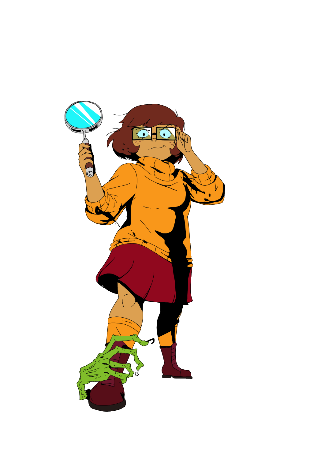 Velma 2023 Redesign #2 by Bluespider17 on DeviantArt