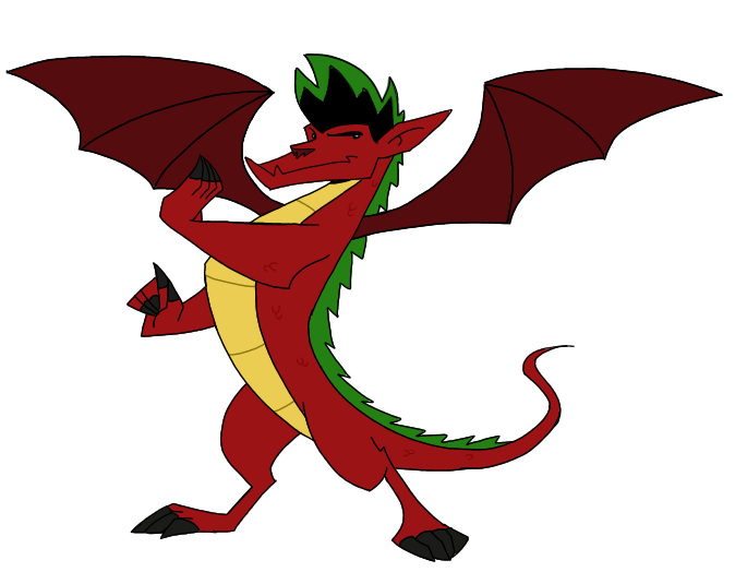 Jake Long Dragon Form (S02) Redesign by Bluespider17 on DeviantArt