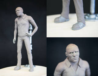 Statham sculpt--WIP