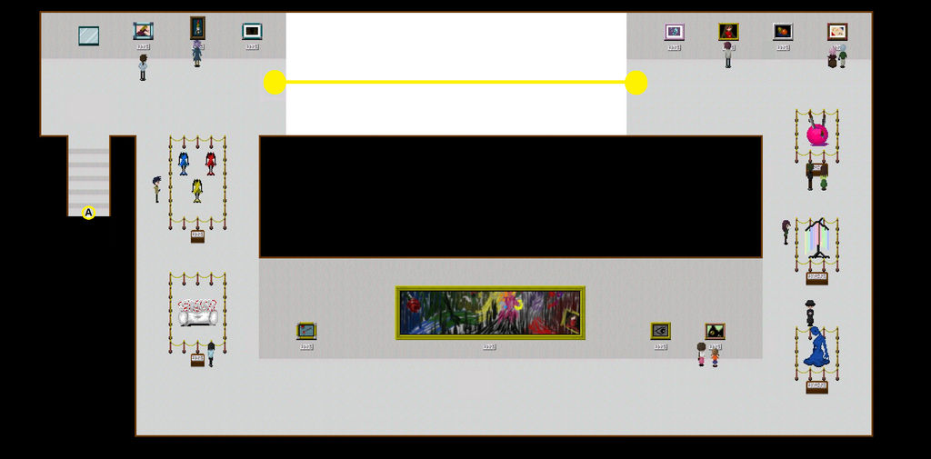 Ib map: Gallery First Floor by WhatTheAwesomeIsThis on DeviantArt