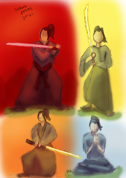 SWRPG: Saburo Gesture Poses - Color