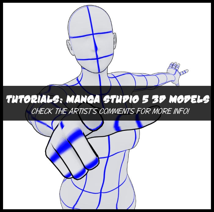 Tutorials: Manga Studio 5 3D Models by Shrineheart on DeviantArt