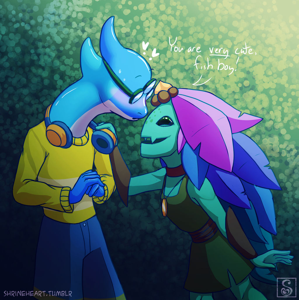 Starbound Gleap Starbound: Fish Boy by Shrineheart on DeviantArt