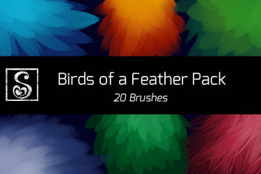Shrineheart's Birds of a Feather Pack - 20 Brushes
