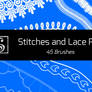 Shrineheart's Stitches and Lace Pack - 45 Brushes