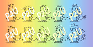 P2U Doofy Little Dragons Base - 100 Points