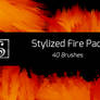 Shrineheart's Stylized Fire Pack - 40 Brushes