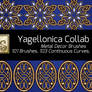 Yagellonica Collab Metal Decor Brushes