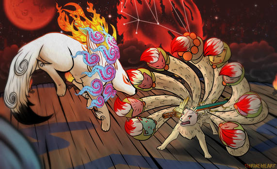 Okami vs Ninetails: Dual Weapons