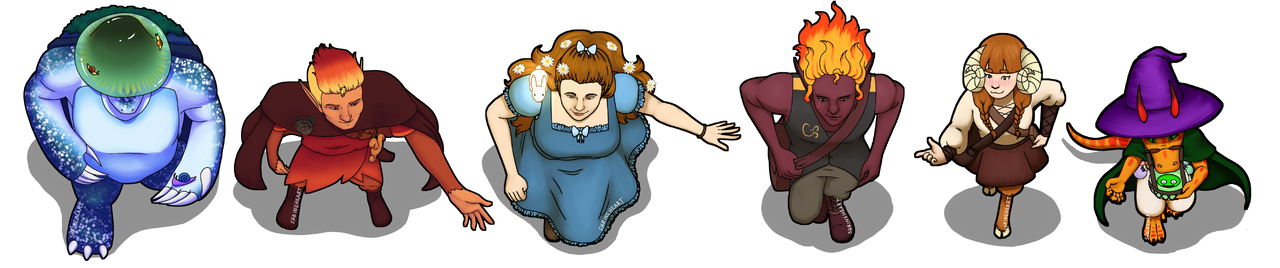 DnD Tokens by Shrineheart on DeviantArt