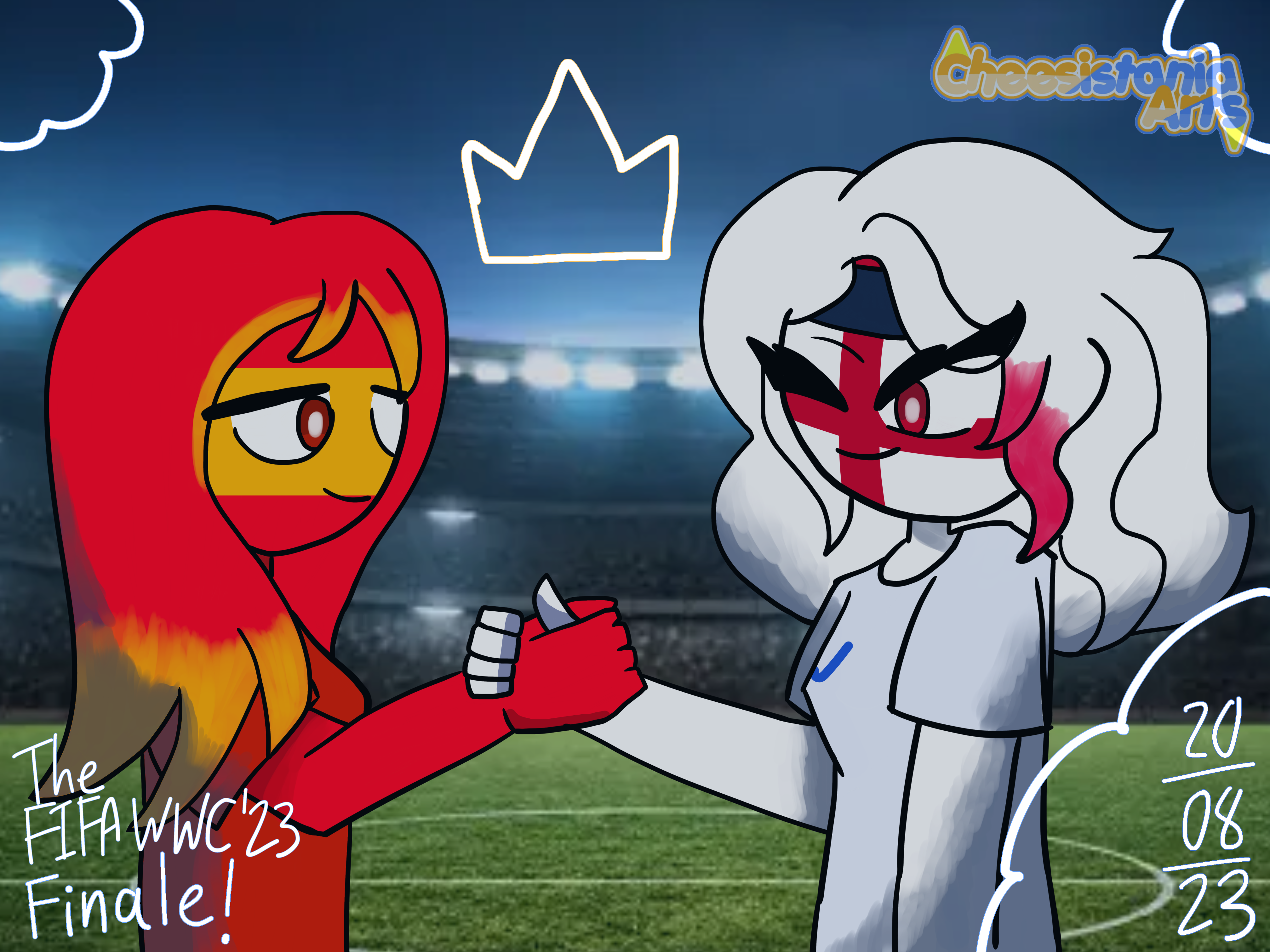 Countryhumans: FIFA WWC 2023 - the Finale by CheeseBallAnimations on  DeviantArt