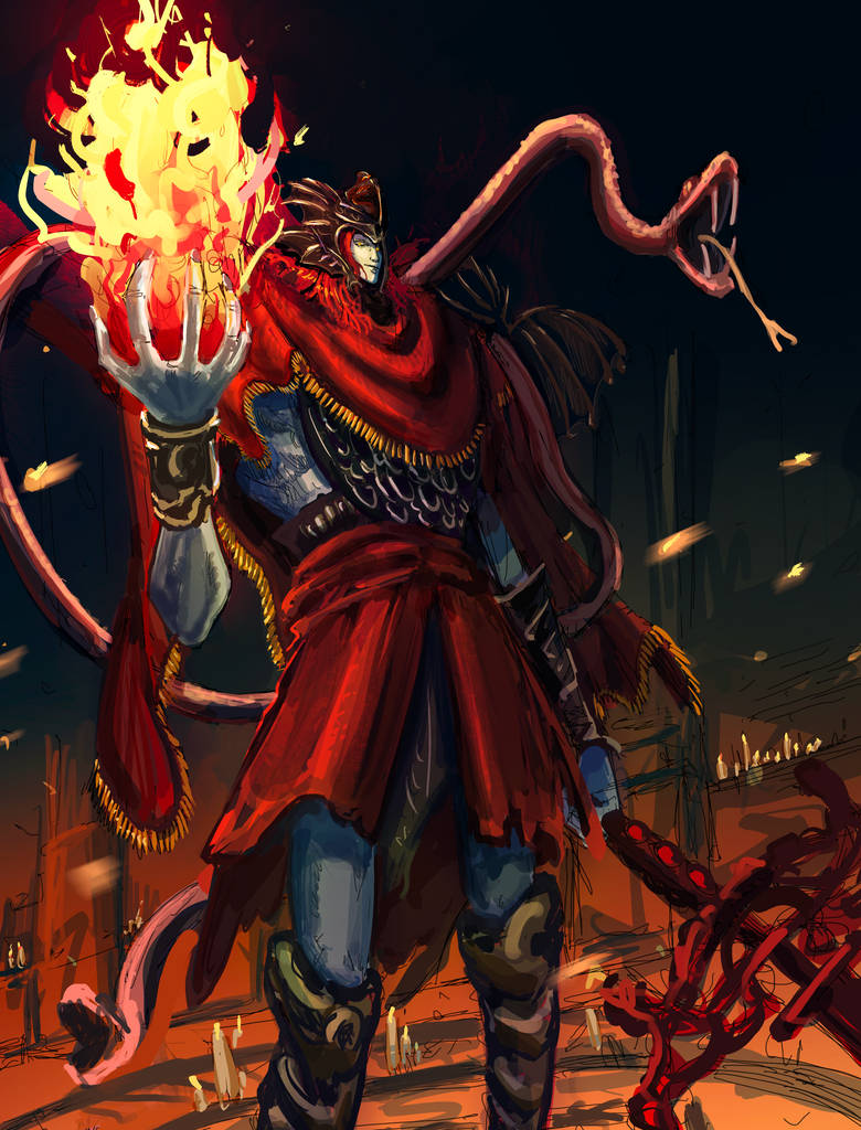 Messmer Rising by dhashinz on DeviantArt