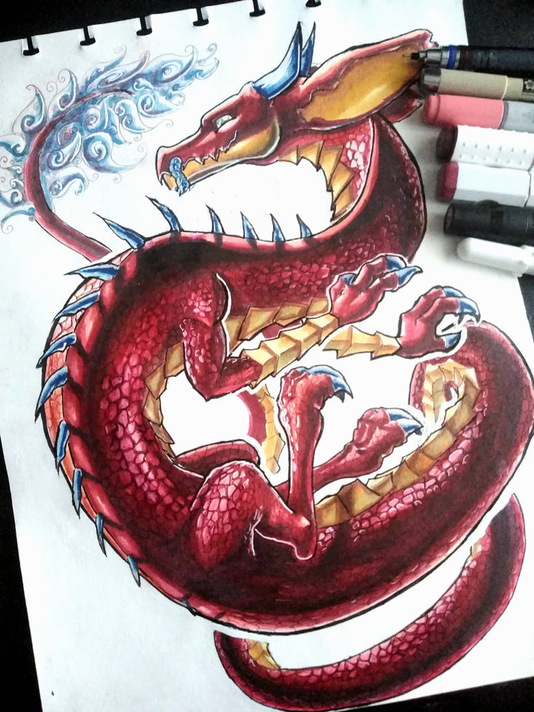 How to draw a dragon by Tallinax on DeviantArt