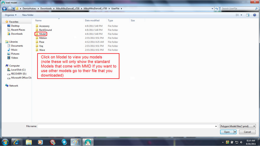 MMD How to open model file 2 by MMDAmmatureXD on DeviantArt