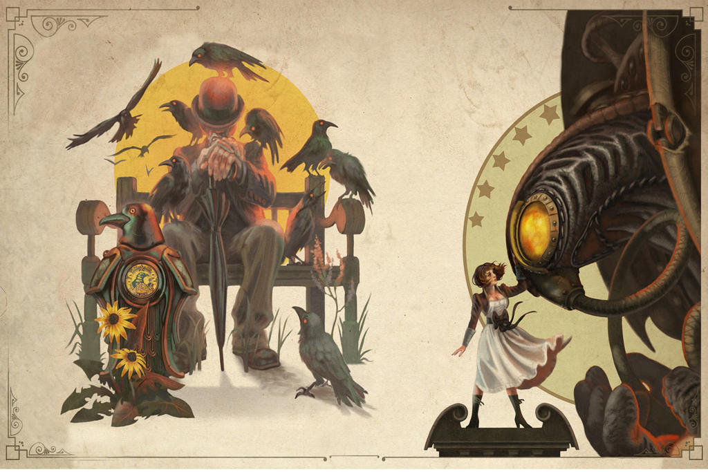 Bioshock Infinite by Xerovas