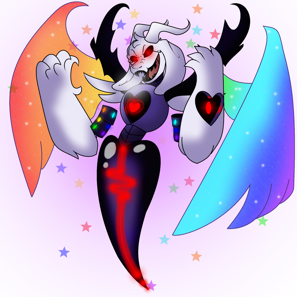 Hyperdeath Asriel Dreemurr God Of Hyperdeath by AsheTheOwl on DeviantArt