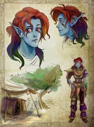 Rainbow Dash - Morrowind concept