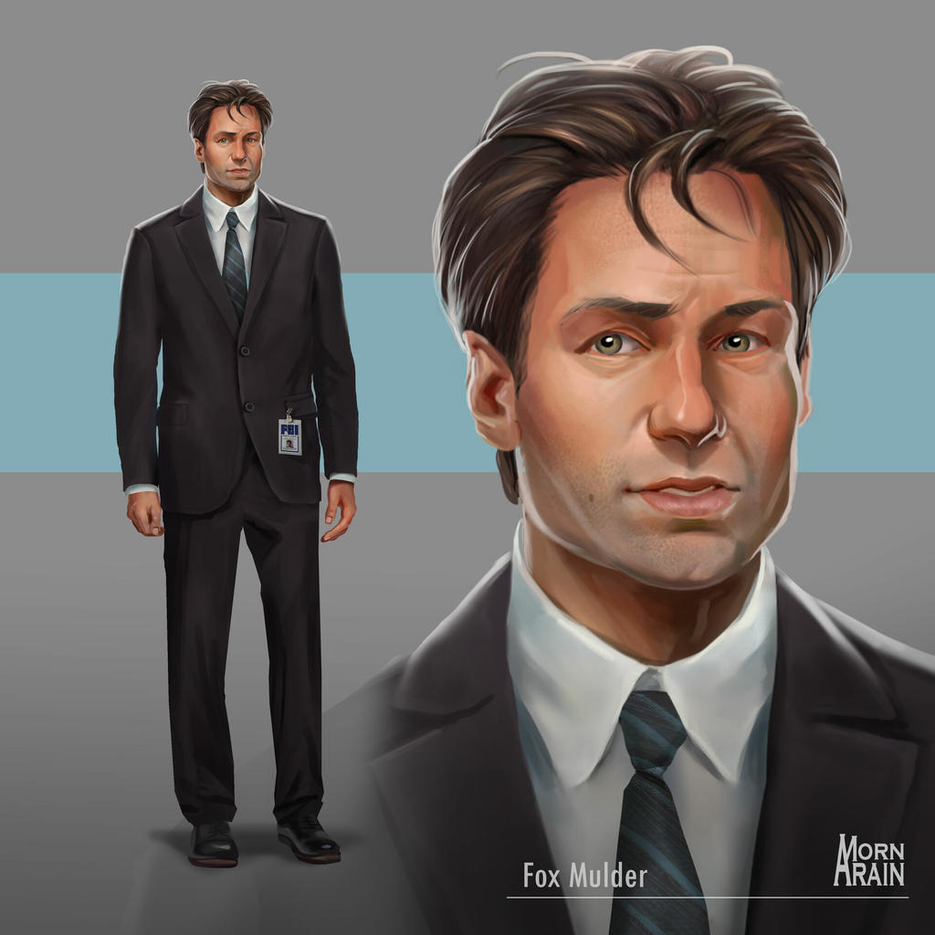 Mulder Mulder X-files by ArainMorn on DeviantArt