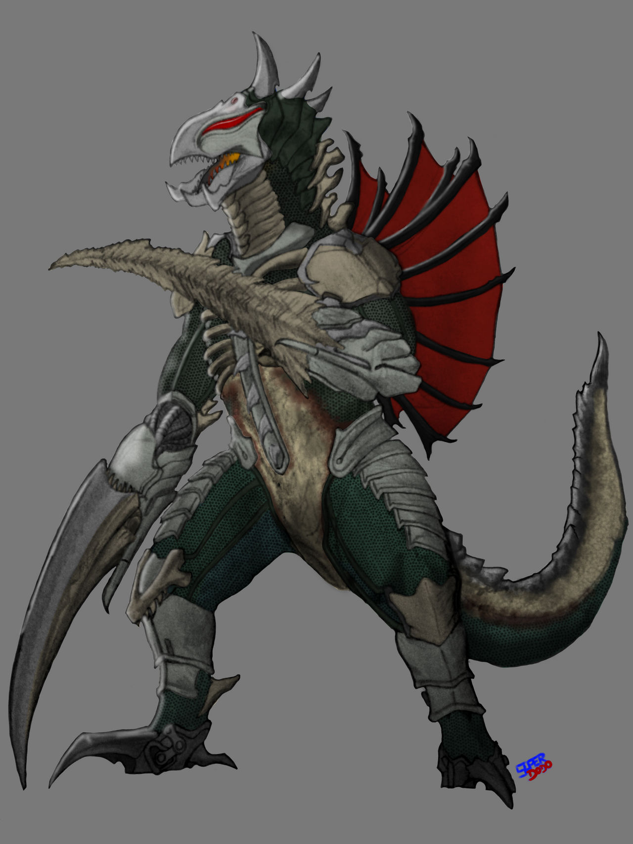GIGAN The Death Trigger (MonsterVerse Version) by DodoSupah on DeviantArt