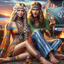 Hippie Couple