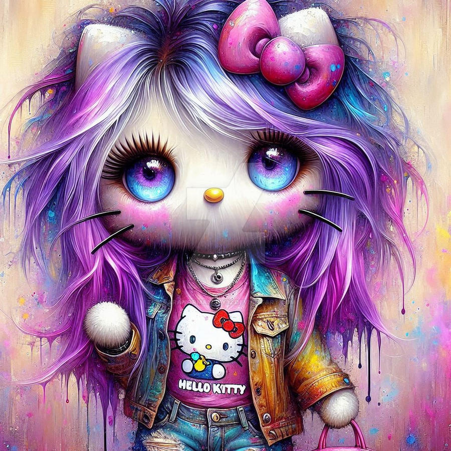 Hello Kitty Rock by paranormallily32 on DeviantArt