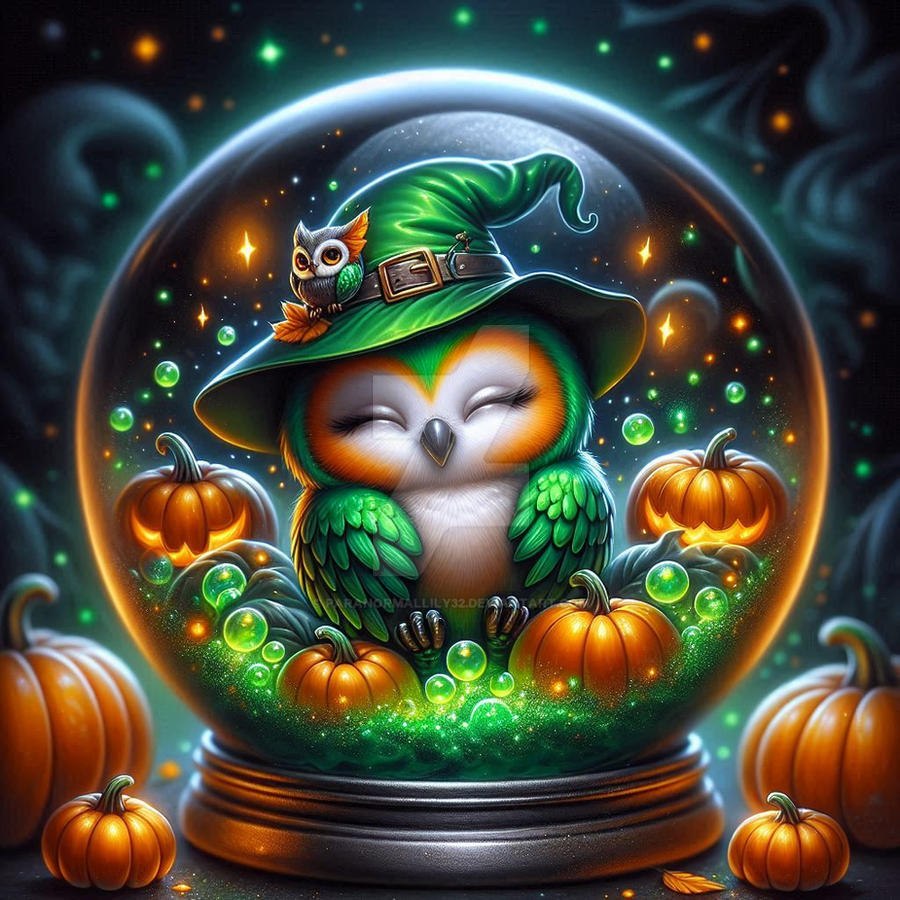 Baby Owl Witch 5
